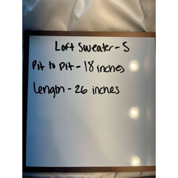 Loft size small maroon sweater - Picture 5 of 5